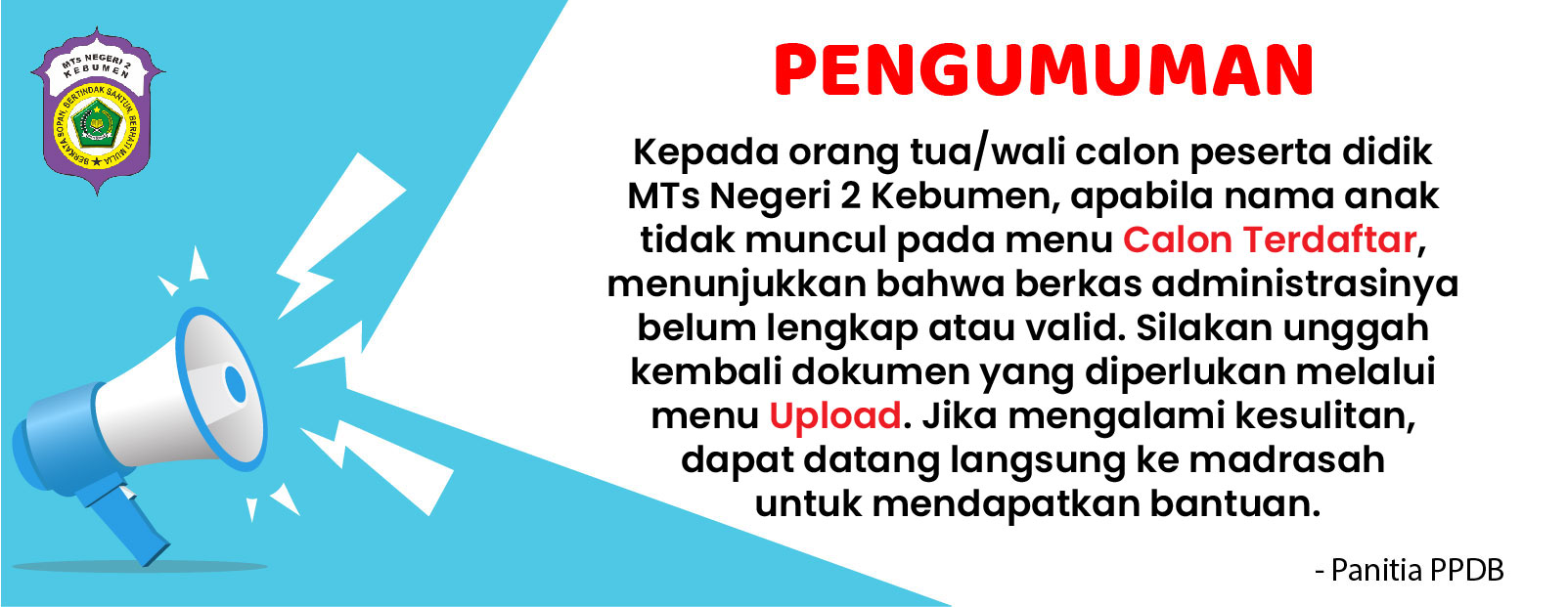 Pengumuman